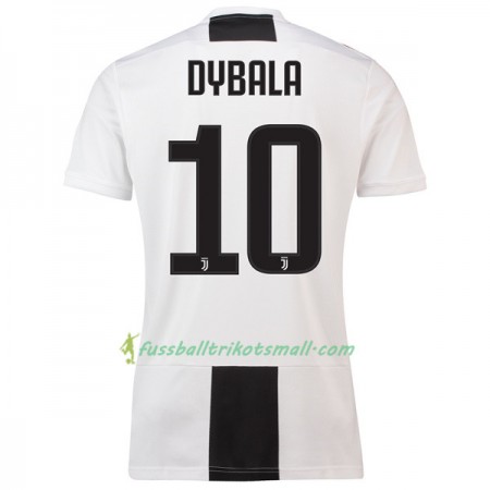 Günstige Fußballtrikots Juventus Turin Dybala 10 2018-2019 Kurzarm Heimtrikotsatz kaufen